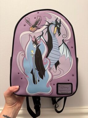 Loungefly Disney Maleficent Dragon Mini Backpack